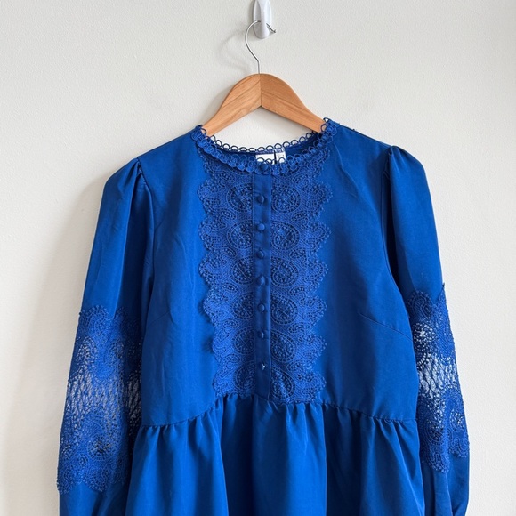 New! Y.A.S • Yassolara Mini Dress in Sodalite Blue - Picture 5 of 15